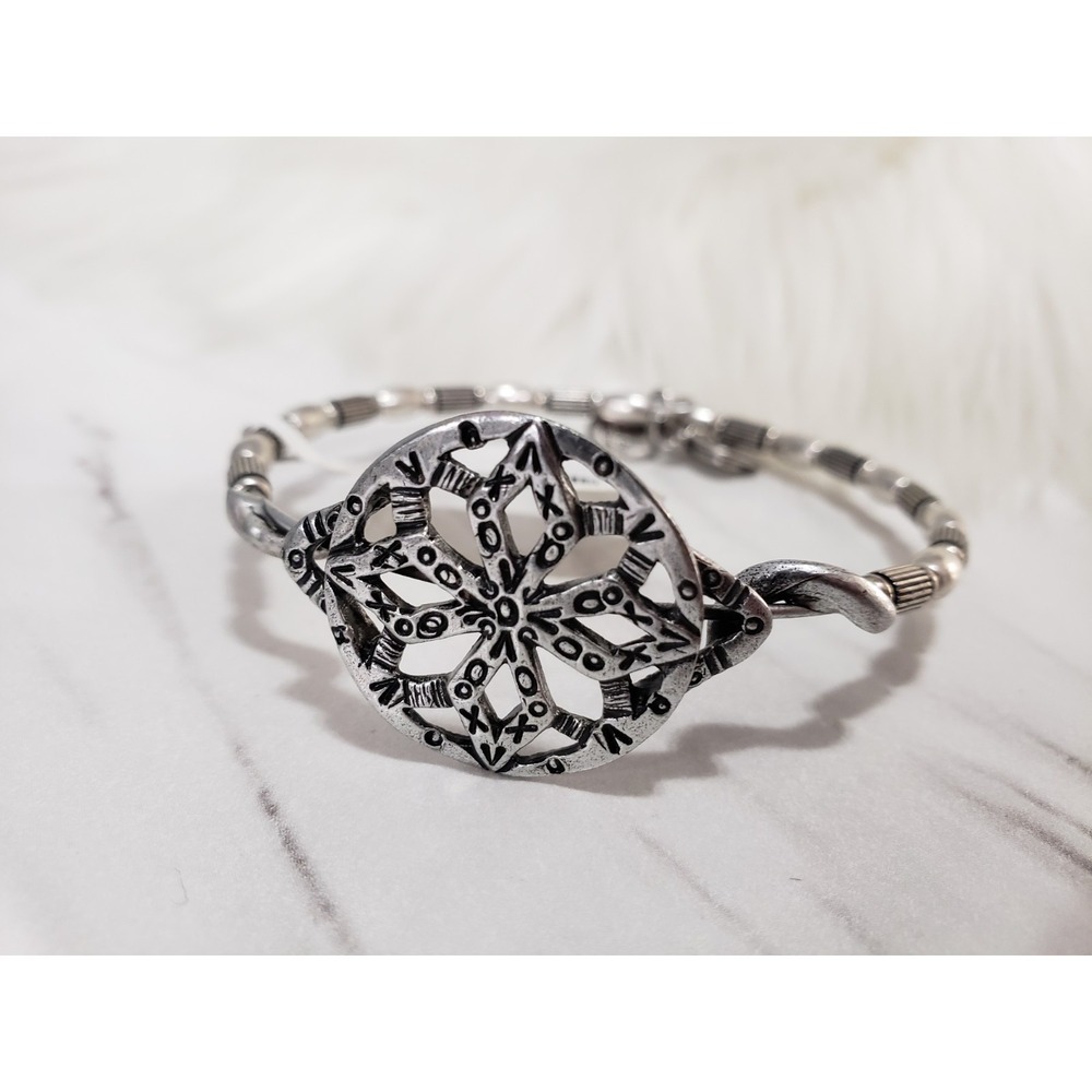 NEW Alex And Ani Baraka Bracelet Vintage Sixty Six Russian Silver Charm